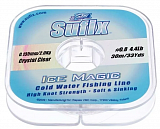 Леска зимняя SUFIX Ice Magic прозрачная 30м 0.175мм 2,6кг