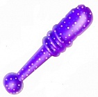 Приманка ZUB-KLOP  19мм-20шт, ((цвет 610) фиолетовый с блестками)