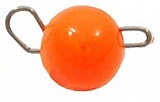 Чебурашка вольфрам, вес 1.5 гр, диаметр 5,6 мм, цвет Оранж (уп. 3 шт.)