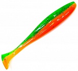 Приманка ZUB-IZI 165мм-4шт, ((цвет 022) зелено-оранжевый)