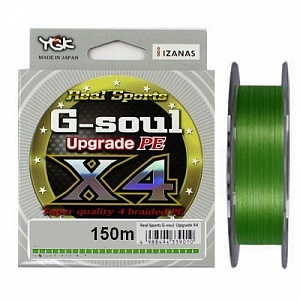Плетеный шнур YGK G-Soul Upgrade x4 100m 0.3
