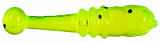 Приманка ZUB-KLOP  19мм-20шт, ((цвет 310) желтый с блестками)