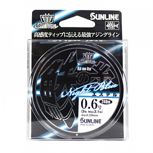 эстер Sunline Aji Line NB 240m (Clear Blue) #0,3/1,5LB/0,09mm