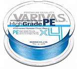 Плетеный шнур Varivas High Grade PE x4 150m 1.0 Water Blue