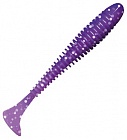 Приманка ZUB-SWING 99мм-4шт, ((цвет 610) фиолетовый с блестками)