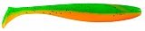 Приманка ZUB-IZI 99мм-4шт, ((цвет 022) зелено-оранжевый)